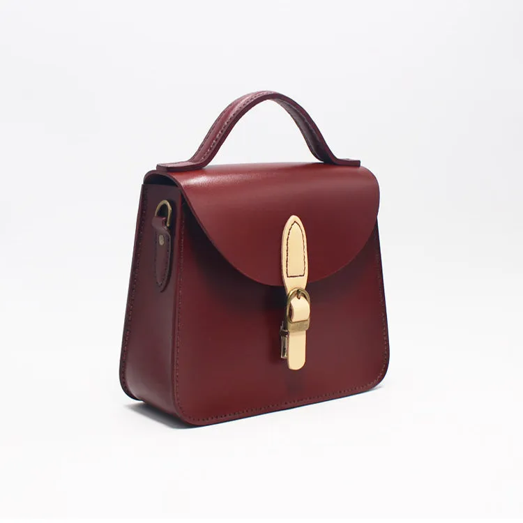 Stylish Women Brown Leather Handbags Crossbody Bags Purse for Women