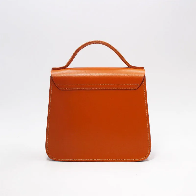 Stylish Women Brown Leather Handbags Crossbody Bags Purse for Women