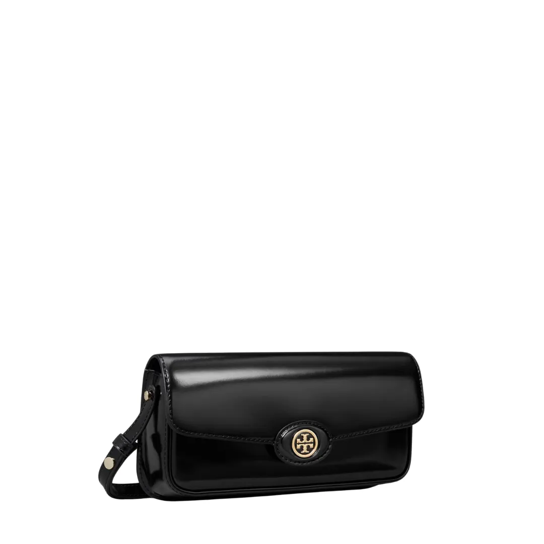 Tory Burch Robinson Spazzolato E/W Shoulder Bag
