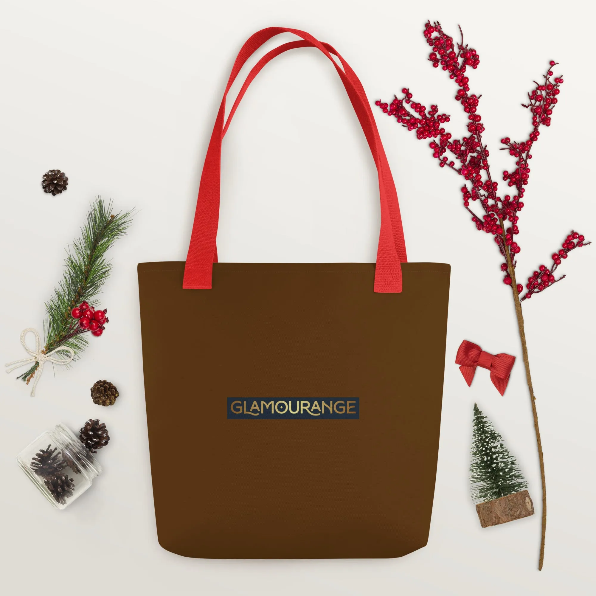 Tote Bag Designer Womens (Brown Colour 004)