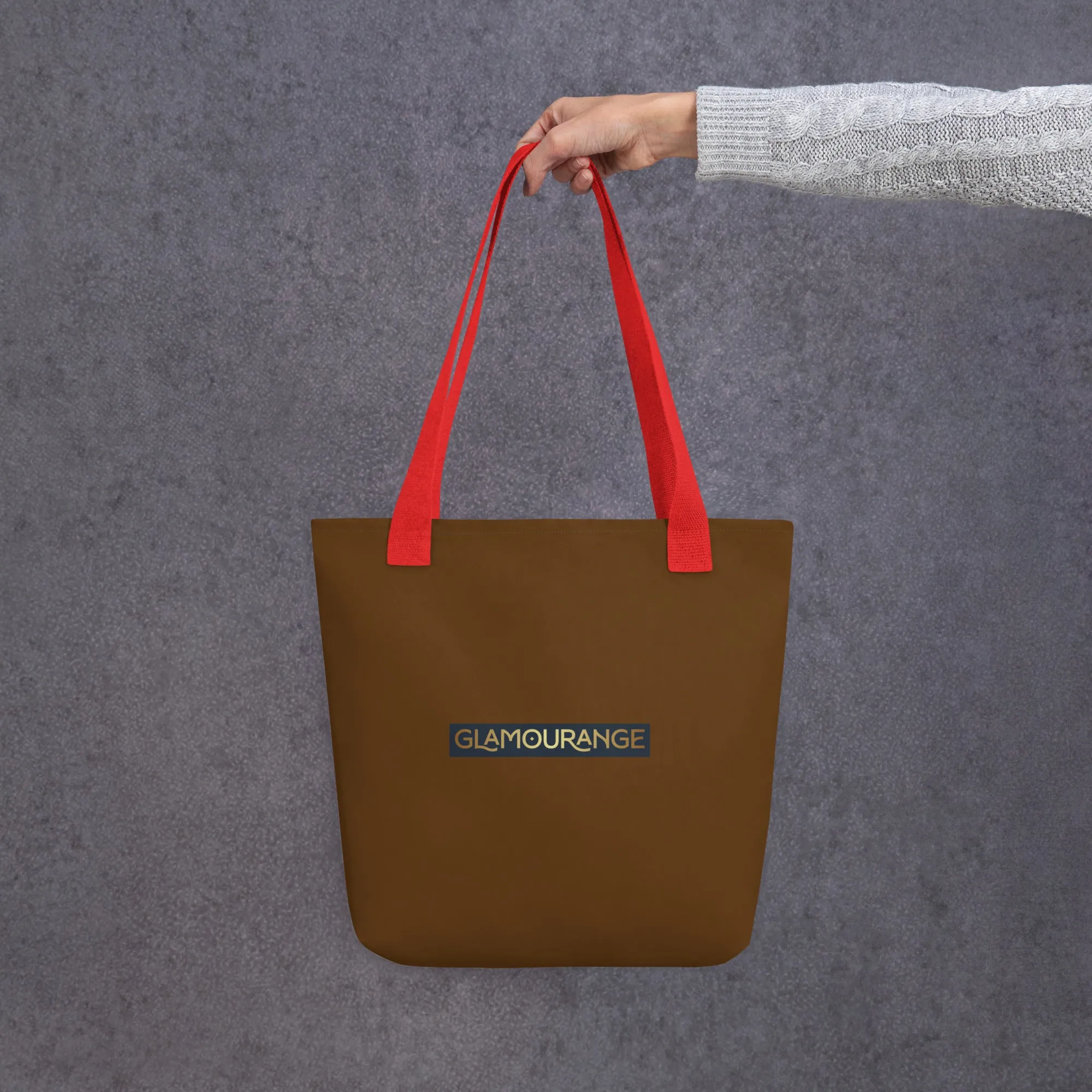 Tote Bag Designer Womens (Brown Colour 004)
