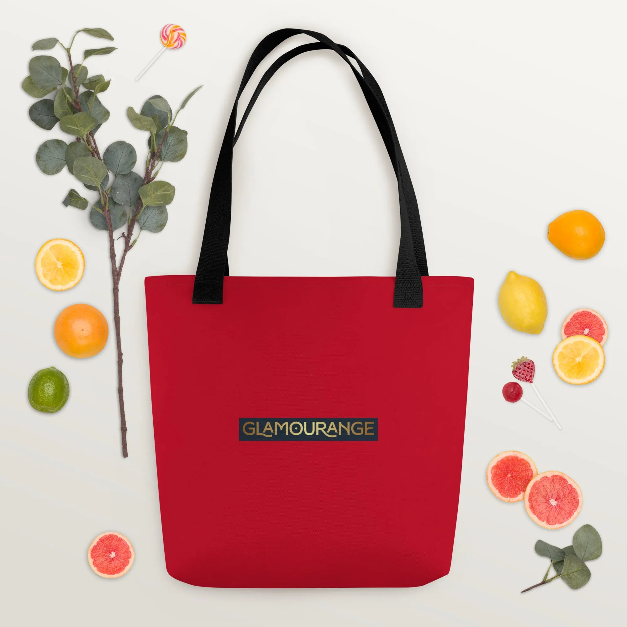 Tote Bag Designer Womens (Red Colour 002)