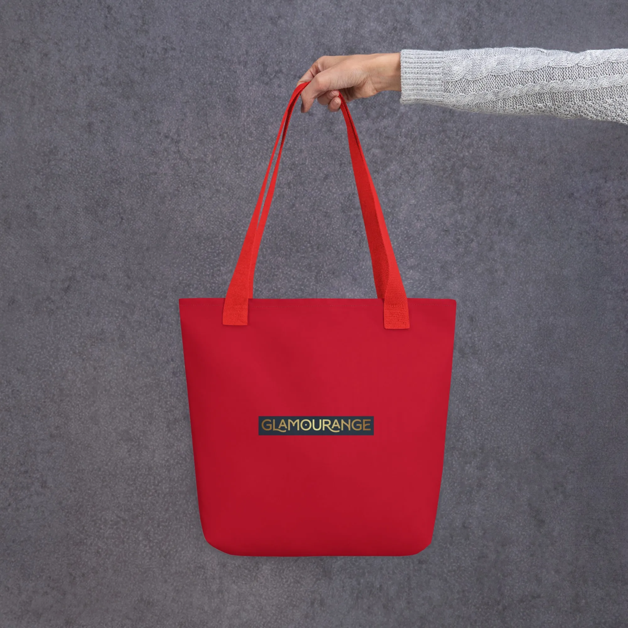 Tote Bag Designer Womens (Red Colour 002)