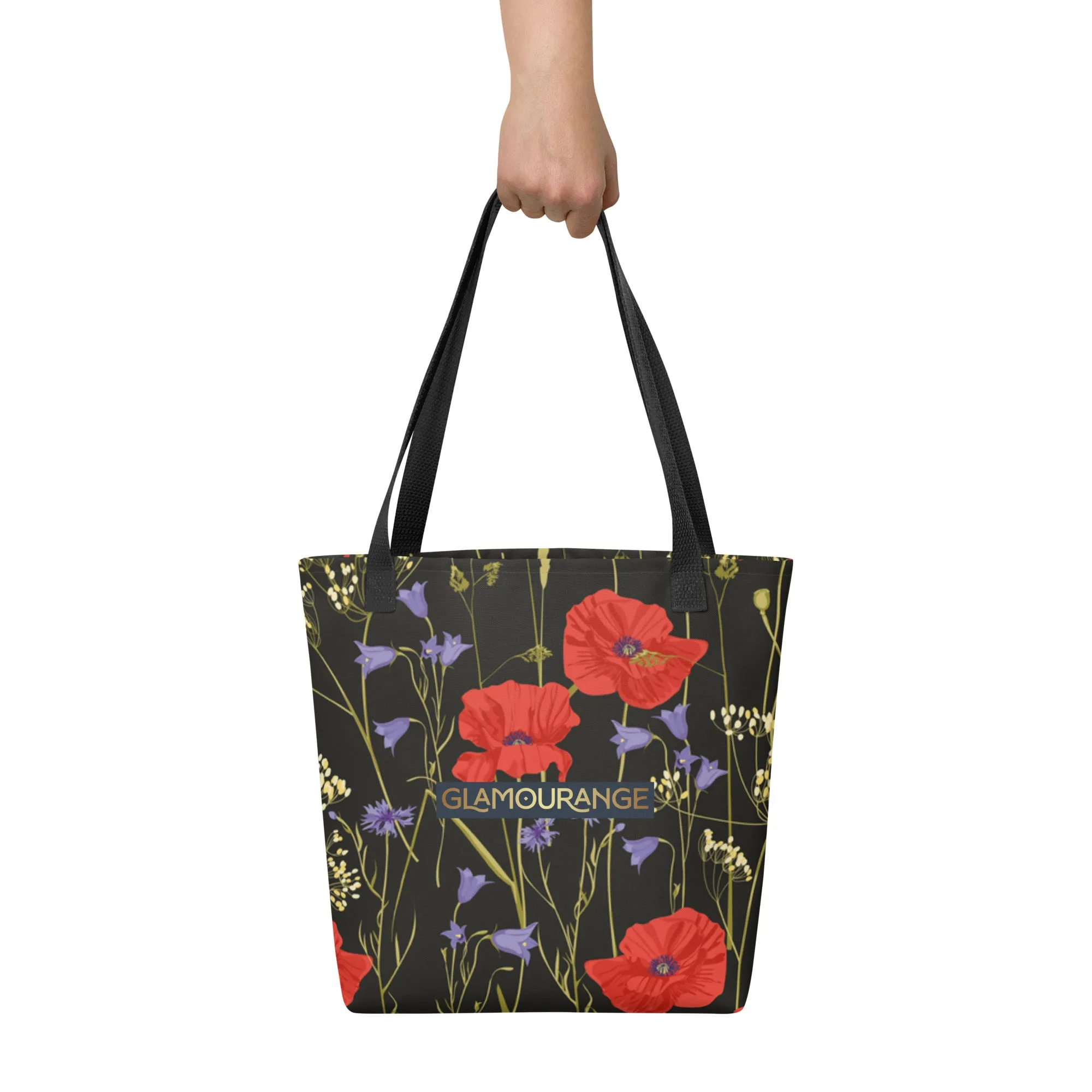 Tote Bag Women Designer (Flower Pattern 0010)