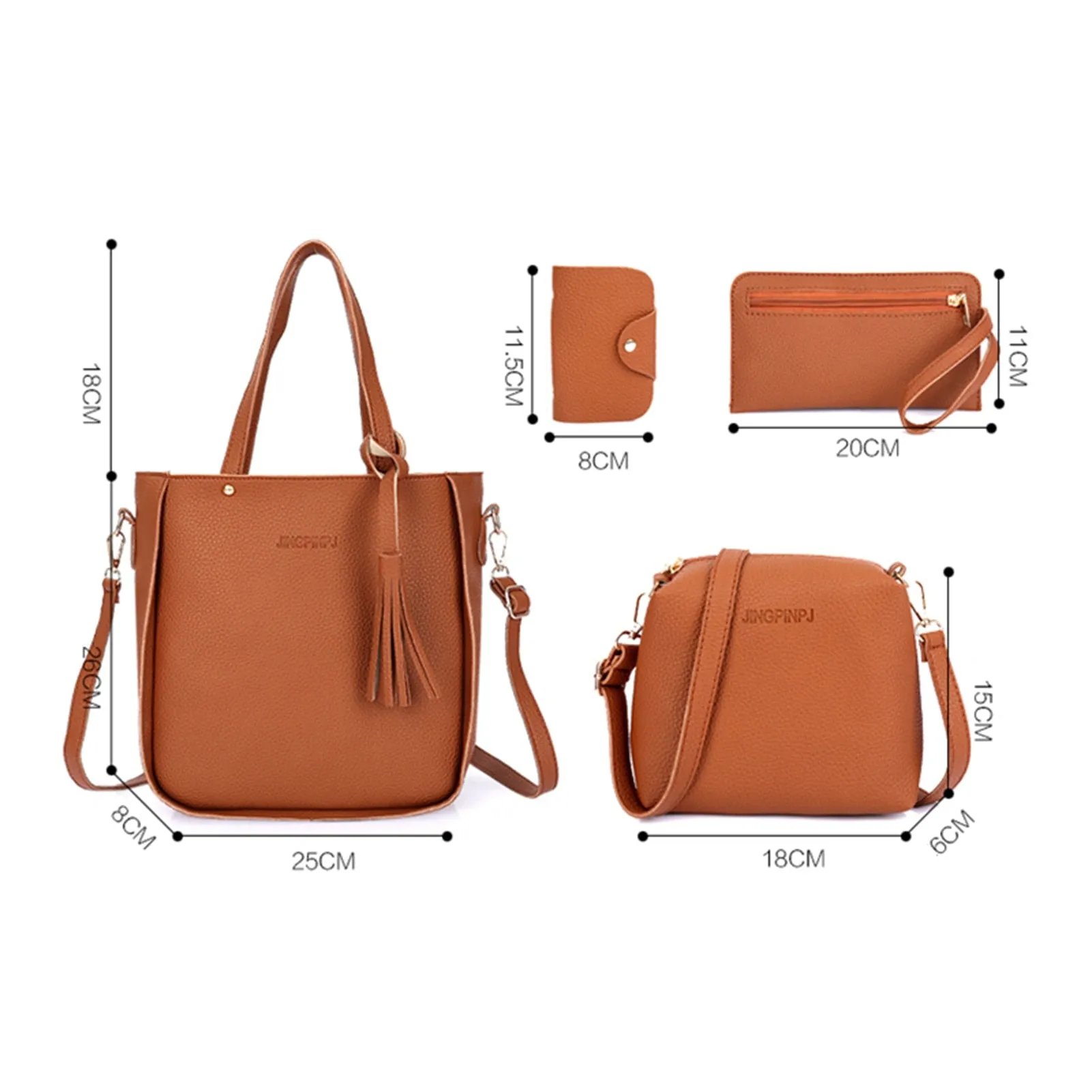 Women Handbags Purse Set
